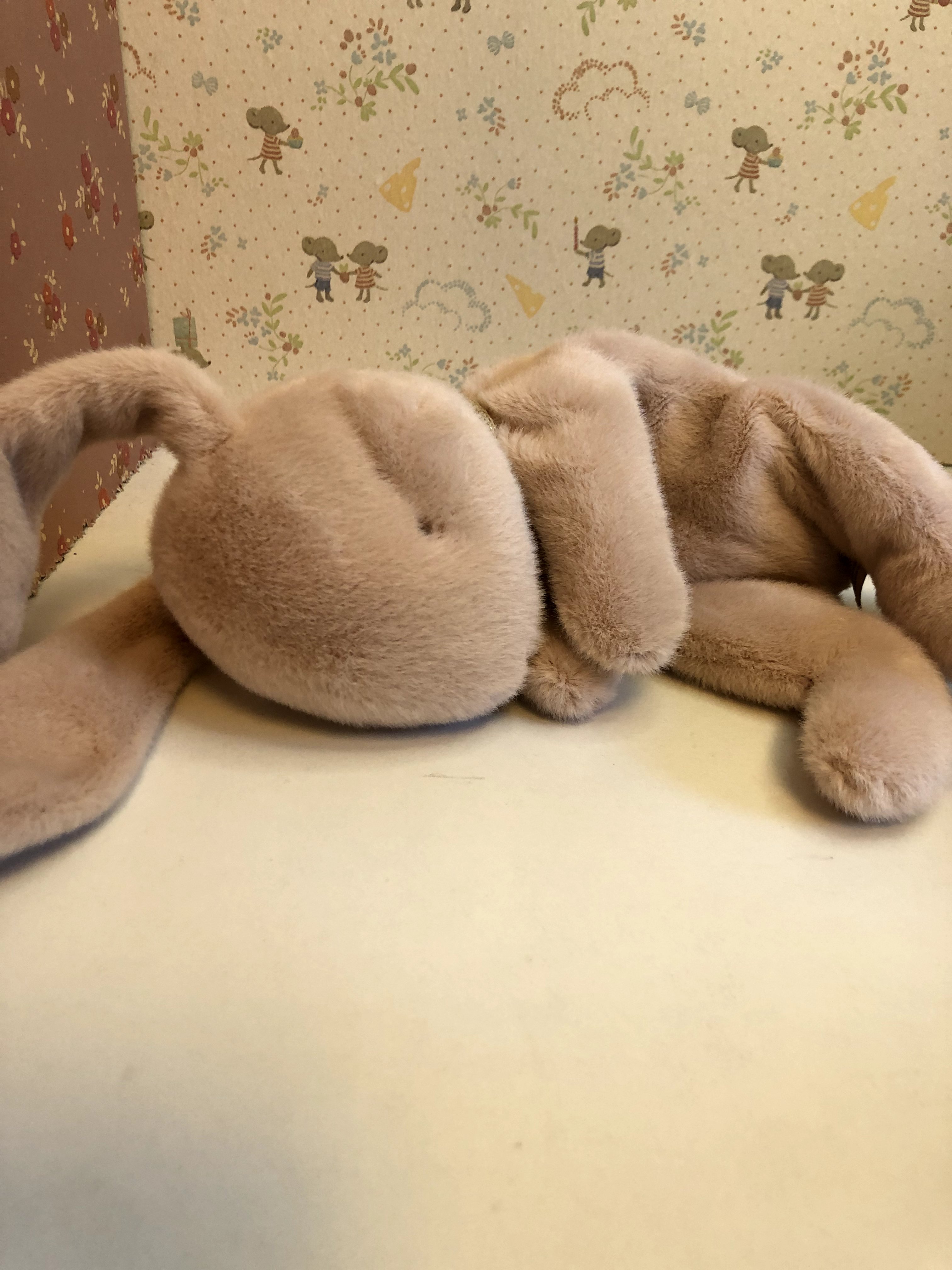 SLEEPING BUNNY PLUS, POWDER SMALL