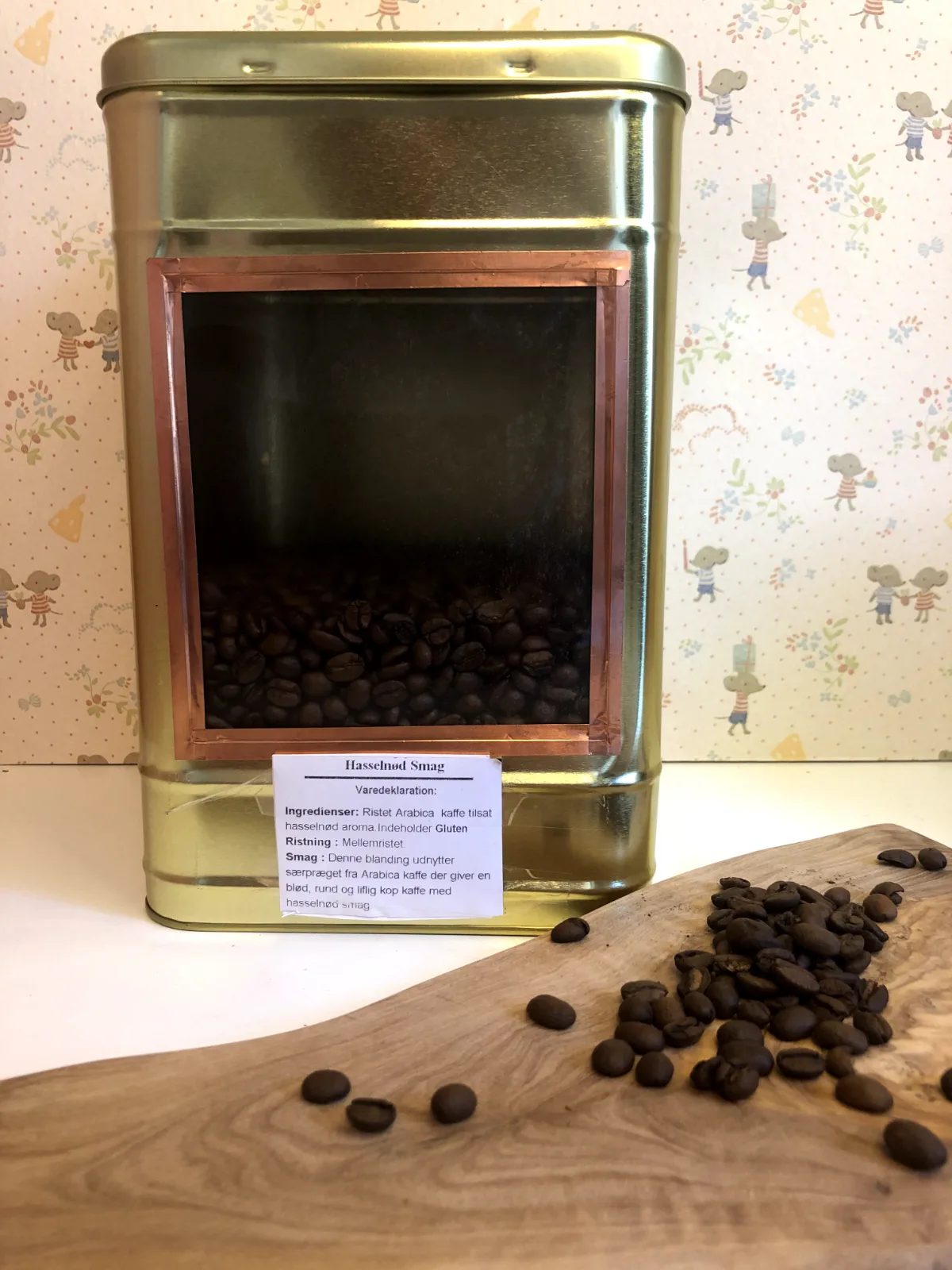 KAFFE MED HASSELNØDSMAG