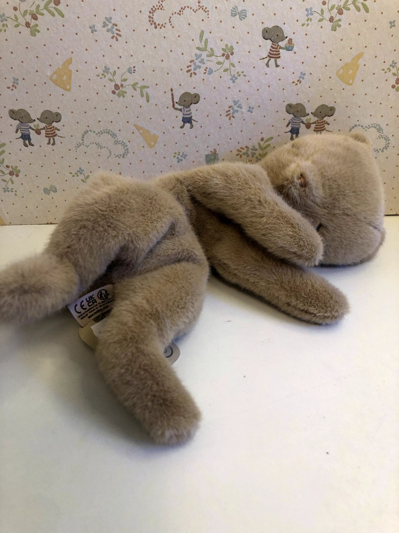 Sleeping kitten plush, small