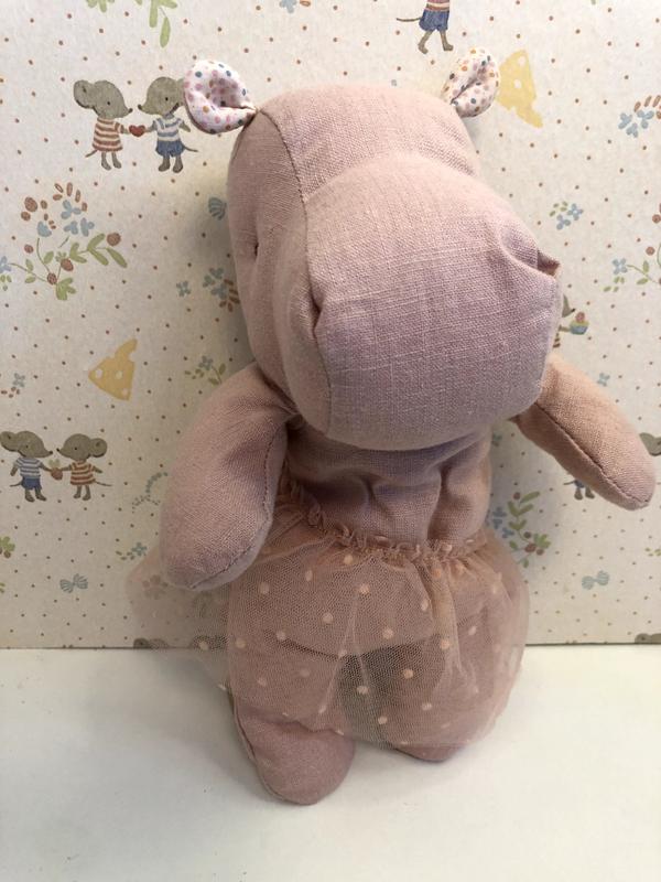 Safari friends, Hippo w. skirt