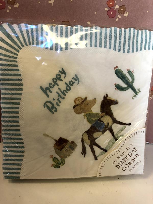 BIRTHDAY NAPKINS